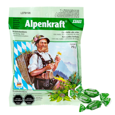 Caramelos herbales Alpenkraft 75g - Salus