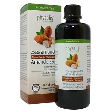 Aceite vegetal Almendra orgánico 100 mL - Physalis®