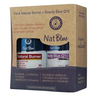 Pack Natural Burner + Beauty Q10 - Natblue