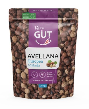 Avellana Europea Tostada 250 G, Very Gut