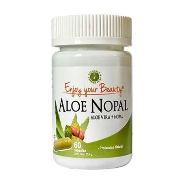 Aloe Nopal 200 mg x 60 cápsulas - Enjoy Your Beauty®