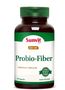 Probiótico Probio Fiber x 60 cápsulas - Sunvit Life