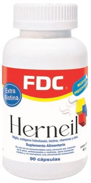 Herneil x 90 Cápsulas, FDC