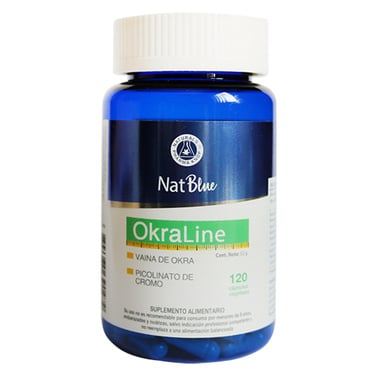 OkraLine x120 cápsulas, NatBlue®