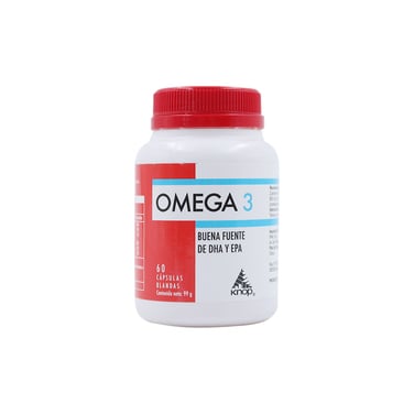 Omega 3 x 60 cápsulas - Knop Laboratorios®