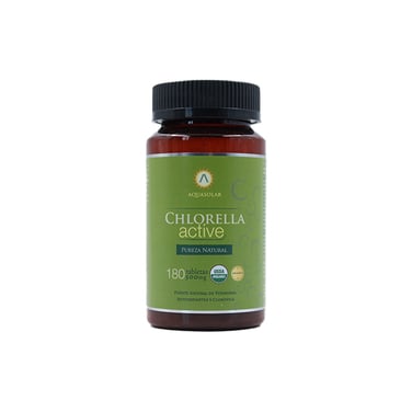 Chlorella Active orgánico 180 tabletas - Aquasolar