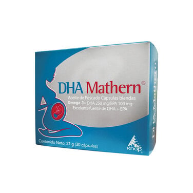 DHA Mathern x 30 cápsulas – Knop Laboratorios®