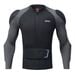 Chaqueta Ajustada Armadura para motociclismo con cinturón Motowolf 10MDL1031. Gris - 8B.jpg