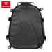 Top Case Bolso Trasero de Moto Para Casco 0705. Negro- Plateado - Í¸2.jpg