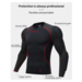 Chaqueta Ajustada Armadura para motociclismo Motowolf 1035-R - 6.png