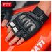 Guantes de cuero para motociclismo Motowolf 0334-BK - N7.jpg