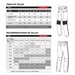 Pantalones de motociclismo térmicos con calefactor Motowolf 0612 - chart.jpg