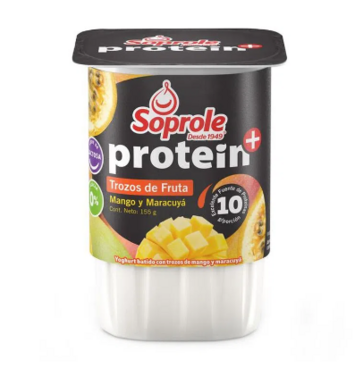 yogurt natural - soprole - 1 porción 155 gr