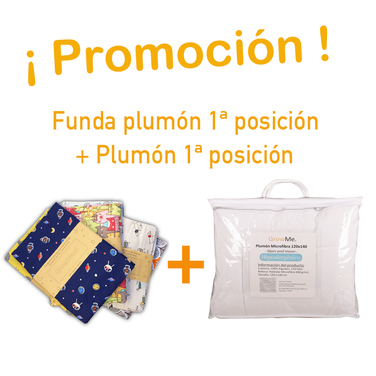  Funda Plumón  +  Plumón (todo para 1ra. Posición - 120x140)
