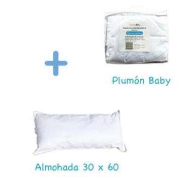 Pack CUNA: PLUMÓN (90x120) + Almohada (30X60)