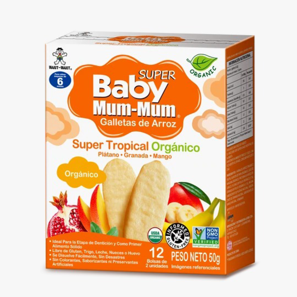 Comprar Galletas De Arroz Baby Mum Mum Con Vegetales