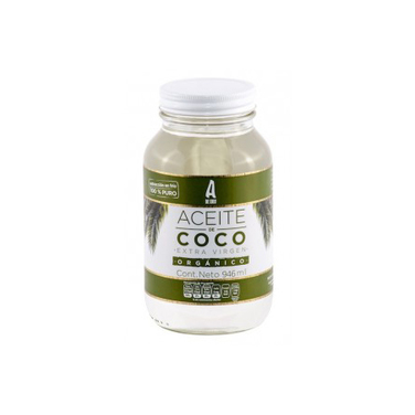  A de Coco Aceite de Coco Orgànico - 866 grs 