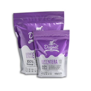 Leche de Cabra-Entera orgánica-Dagoat Milk-400 grs