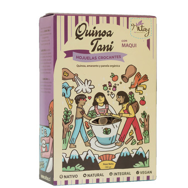 Nitay Quinoa Tani Hojuelas Crocantes Maqui - 250 grs