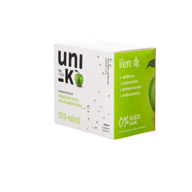 Jugo Concentrado Manzana 100% natural- Rinde 3 Litros