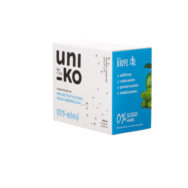 Jugo Concentrado Mix de Frutas 100% natural- Rinde 3 Litros