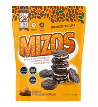 Galletas Arroz Naranja Familiar 150 grs