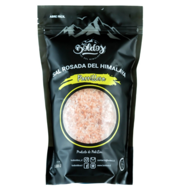 Sal rosada del Himalaya parrillera