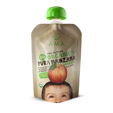 AMA Puré de Frutas Manzana - 90 grs