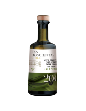 Aceite de Oliva Extra Virgen con Chile Jalapeño 500 ml - Las 200