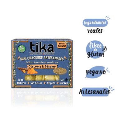  Tika Cocktail Cúrcuma y Sésamo - 140 grs