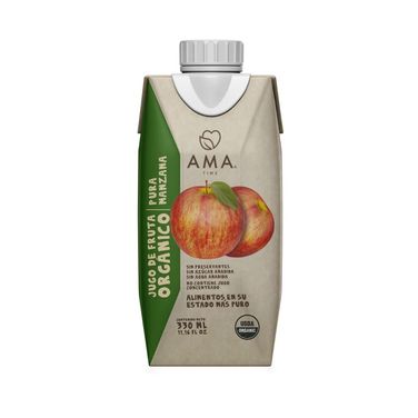 Ama Jugo Manzana Orgánico - 330 ml