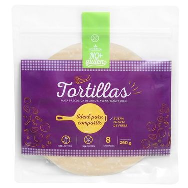 Tortilla NO + Gluten - 260 grs