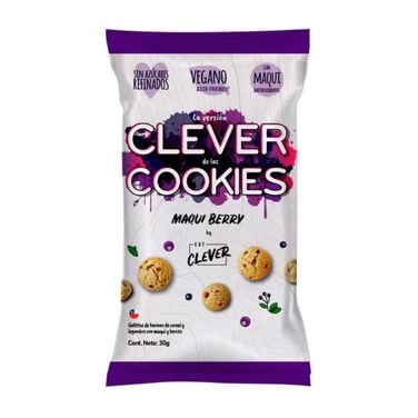 Galletas Clever Cookies Maqui Berry - 30 grs