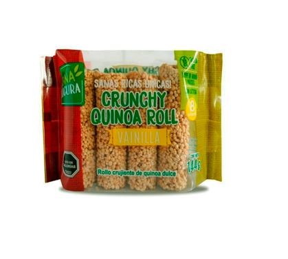 Crunchy Quinoa Roll Vainilla - 144 grs
