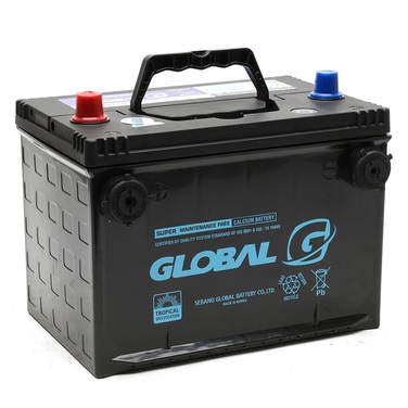 BATERIA GLOBAL 78DT 88Ah 820CCA POSITIVO IZQUIERDO TERMINAL DUAL