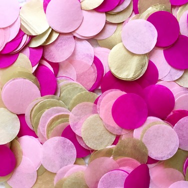 Confetti GOLD ROSA
