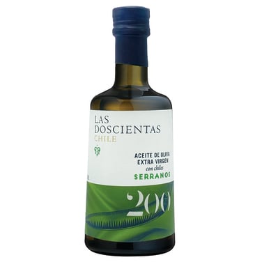 Aceite de oliva extra virgen con Serranos 100%