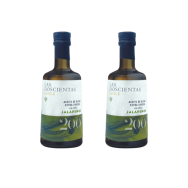 Pack 2 Aceite de oliva extra virgen con Jalapeño 100%