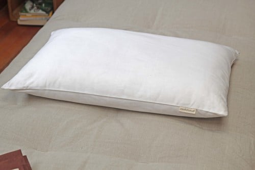 Almohada  Lino - tela de lino, relleno 100% algodón