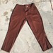 pantalon lino chocolate S