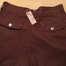 pantalon lino chocolate S