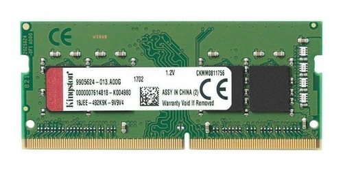 Memoria RAM Kingston KCP426SD8/16, DDR4, 16GB, 2666MHz, SODIMM, CL19 ...