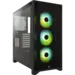 Gabinete Gamer CORSAIR iCUE 4000X RGB, ATX, USB-C, cristal templado, Negro - 4000X_BLACK_01.webp