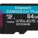 Tarjeta de memoria Kingston Canvas Go! Plus, 64GB, MicroSD UHS-I Clase 10 - Kingston Technology_SDCG3-64GBSP_INT_1.webp