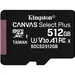 Tarjeta de memoria Kingston Canvas Select Plus, 512GB, MicroSDXC UHS-I Clase 10, Adaptador SD - Kingston Technology_SDCS2-512GB_INT_3.webp