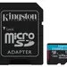 Tarjeta de memoria Kingston Canvas Go! Plus, 128GB, MicroSD UHS-I Clase 10, Adaptador SD - Kingston Technology_SDCG3-128GB_INT_1.webp