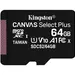 Tarjeta de memoria Kingston Canvas Select Plus, 64GB, MicroSDXC UHS-I Clase 10, Adaptador SD - Kingston Technology_SDCS2-64GB_INT_3.webp