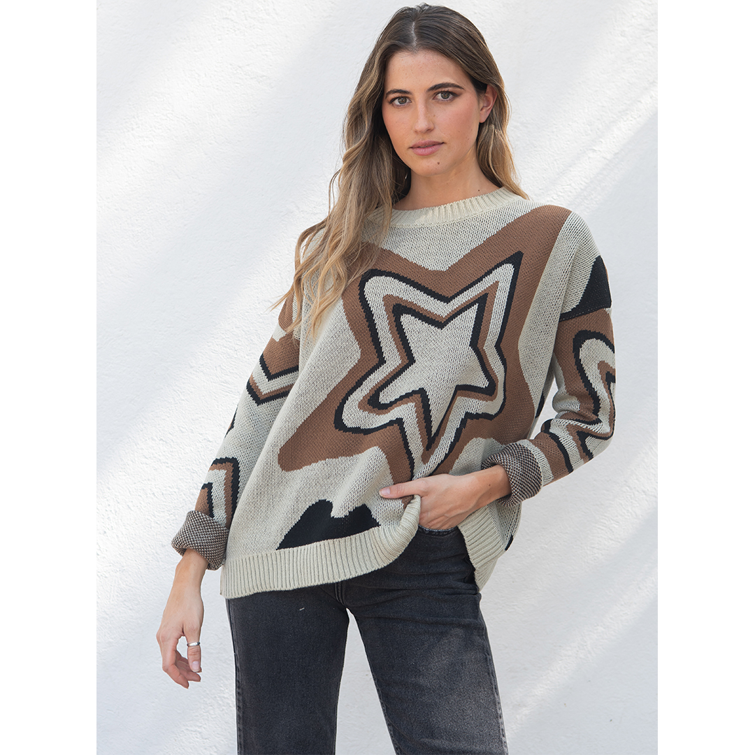 Chaleco Elena Beige
