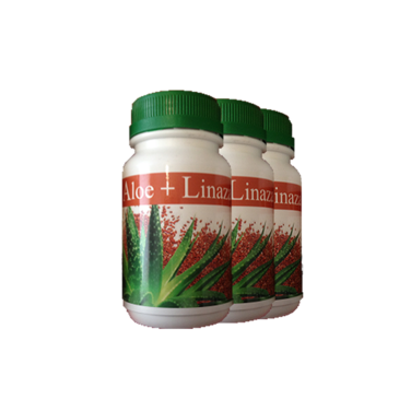 3 Aloe + Linaza a $3.330 c/u.Promo