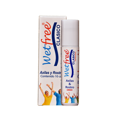 Wetfree Clásico 10cc (axilas,rostro y cuerpo).